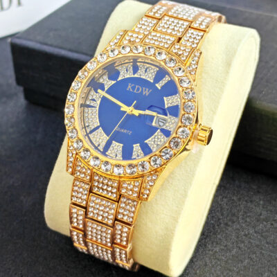 Gold men’s and women’s watches