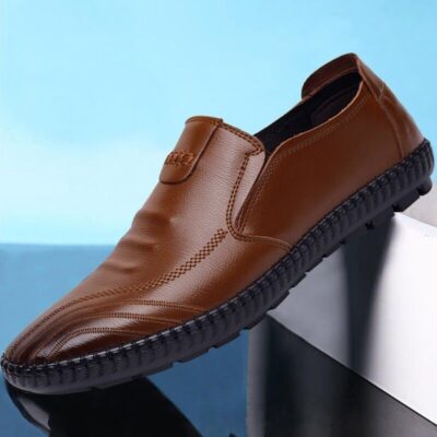 Leather shoes for men