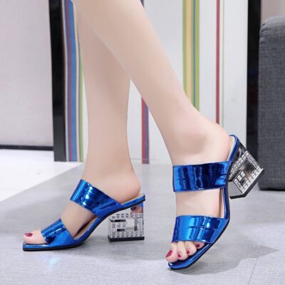 fashion slippers women’s high heels