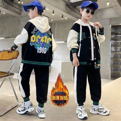 Boys’ medium and large boys, sports warmth