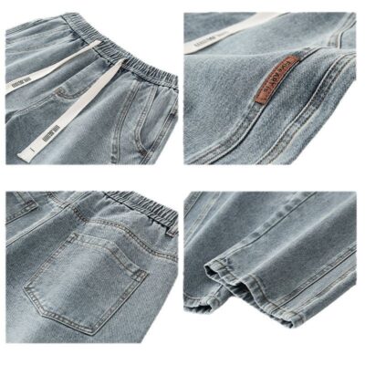 Fall Winter Loose Straight Jeans Spring