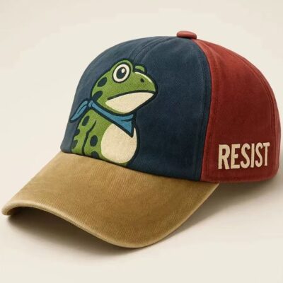 Fashion Cap Frog Curved Brim