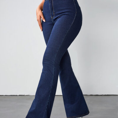 high-stretch hip-raising jeans for women