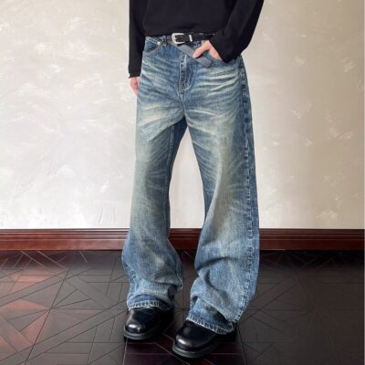 high quality men’s port jeans trousers