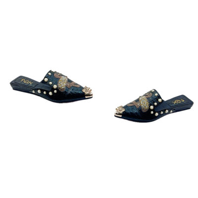 toe-wrapped half slippers for women