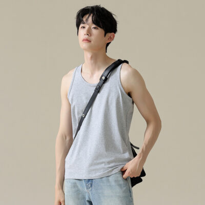 Vest, men’s cotton sleeveless