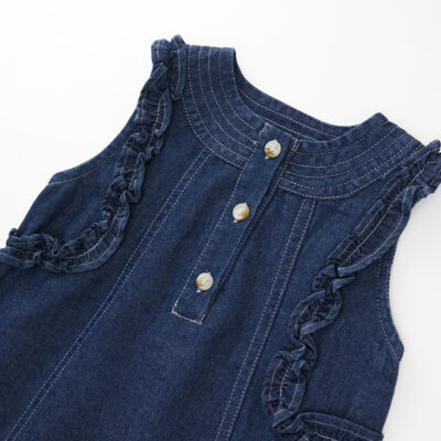 Children’s sleeveless  clothes for girls