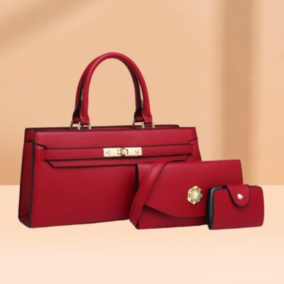 hand-held platinum bag