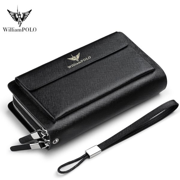 Second image of men's super large wallet