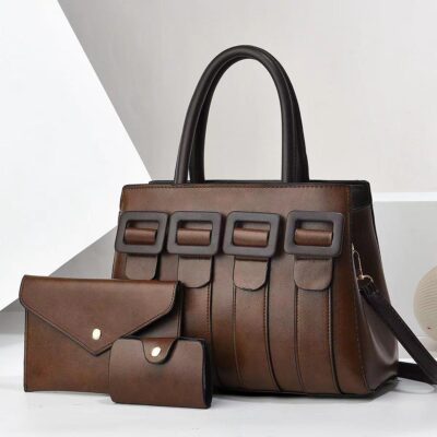 square buckle commuter women’s bag