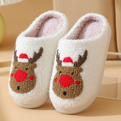 Boys and girls couple thick-soled slippers