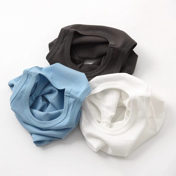Second image of Boys and girls' crew neck thin tops