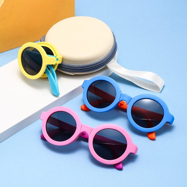 Second image of children's folding sunglasses