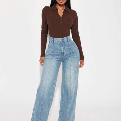 fashion straight street denim women’s pants