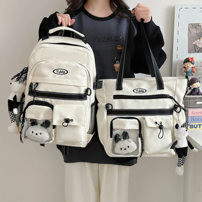 Japanese campus style school college student schoolbag