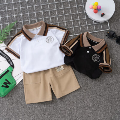 fashion children’s baby two-piece set short-sleeved