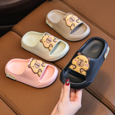 boys and girls sandals cartoon cute