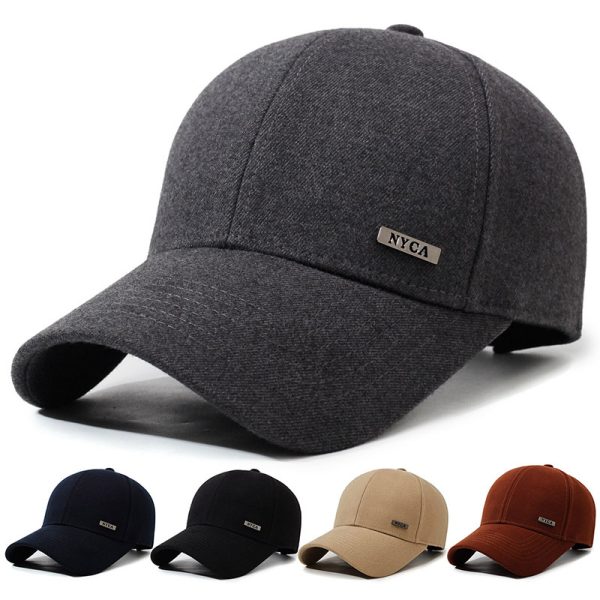 Middle-aged Men's Peaked Cap