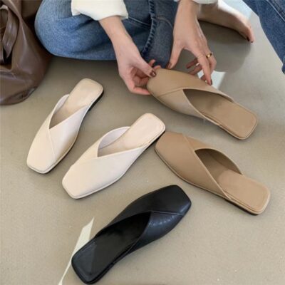 Plus size toe slippers for women