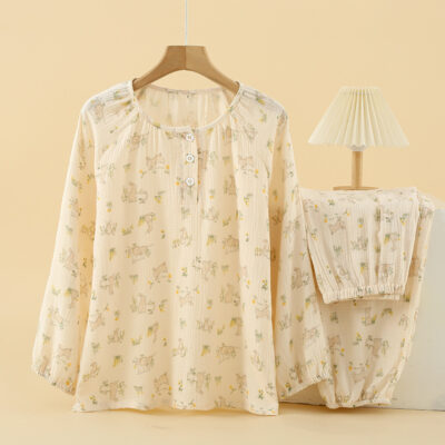 long-sleeved pants pajamas