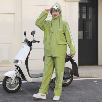 Raincoat women’s adult rain suit
