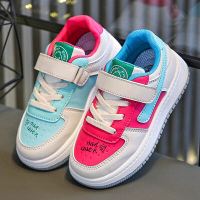 Flower Little Yellow Duck Children’s Sneakers