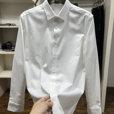 Brand Scissor Men’s Thickened Cotton Shirt
