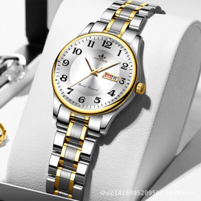 Fashion Women’s Double Date Luminous Watches