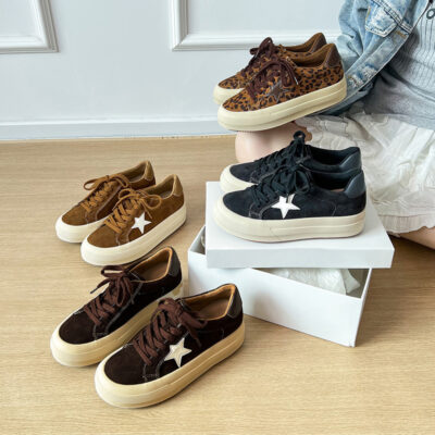 fleece casual board shoes for woman