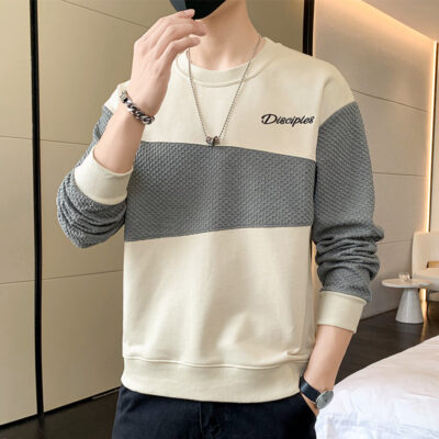 Casual long-sleeved T-shirt men