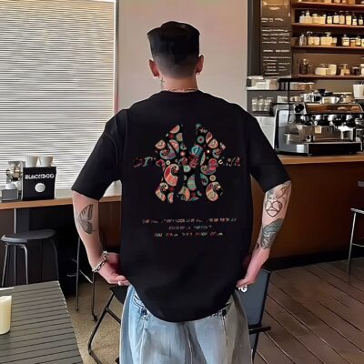 Round neck cotton heavyweight top