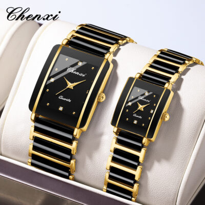 Hot Square Couple Watch