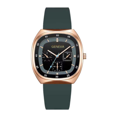 men’s and women’s  fashion generous silicone watch