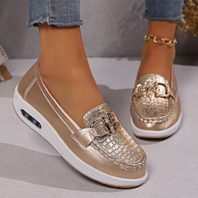 Plus size casual single shoes
