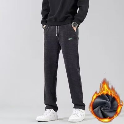 men’s slacks straight-leg pants2