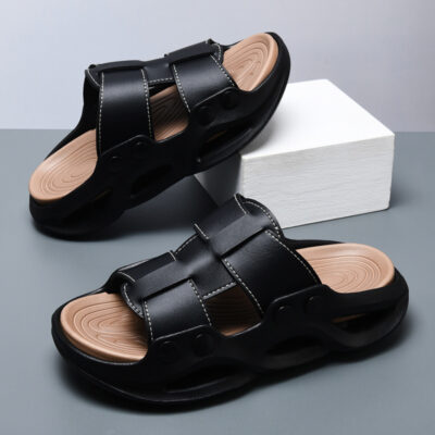 men’s casual beach flip-flops sandals