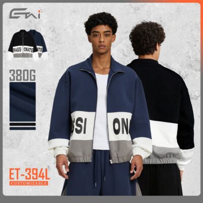 Short Zipper Sweatshirt For Men