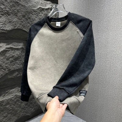 Korean sweatshirt men’s long sleeves top