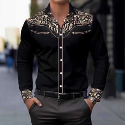 fashion youth long-sleeved shirt