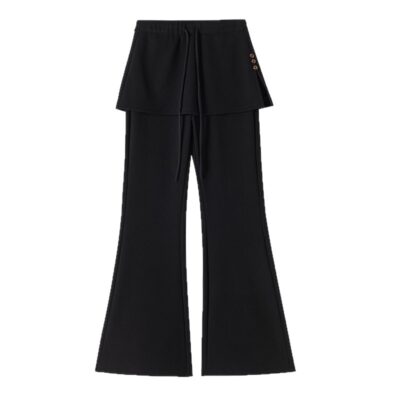 Spot fleece thickened cashmere pants