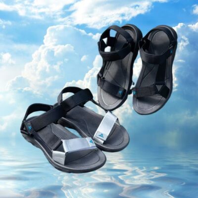 Stylish men’s webbing one-piece sandals