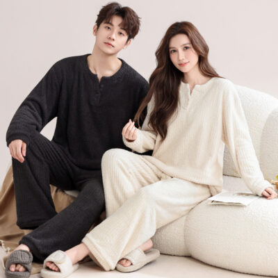 Hemivel couple pajamas