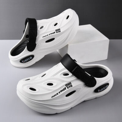 New thick-soled toe slippers for men