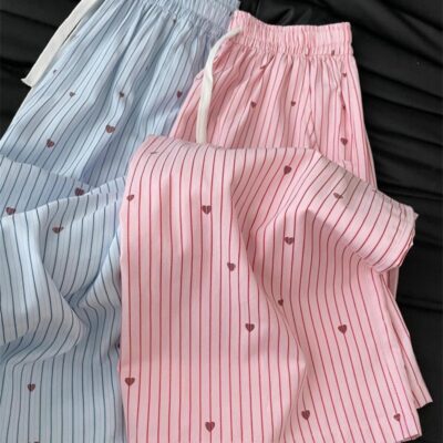 plus-size pajamas and wide-leg pants