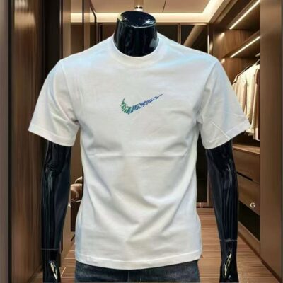 Heavy cotton short-sleeved T-shirt