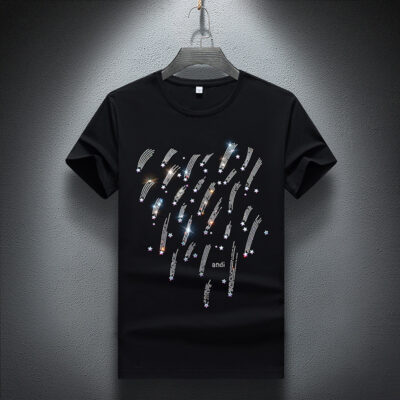 European short-sleeved men’s top