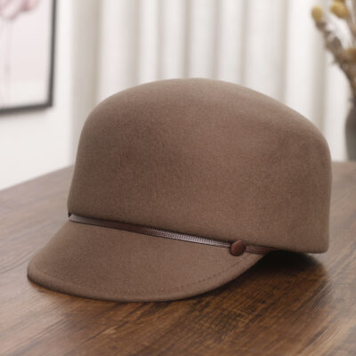 wool tweed equestrian hat