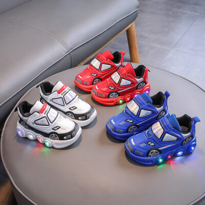 Children’s Cartoon Glow Sneakers