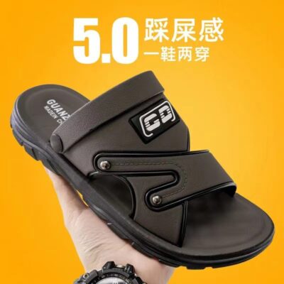 Men’s comfortable soft rubber sandals
