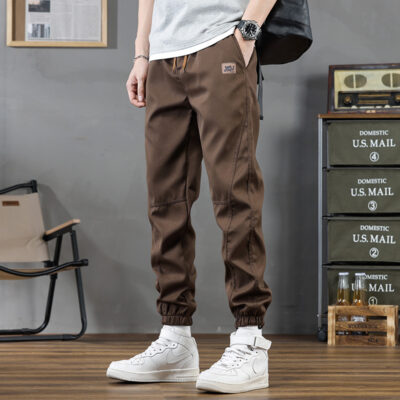men’s fashion and versatile casual trousers